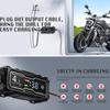 Tragbares Smart Autobatterieladegerät 12V 4A Motorrad LKW Autobatterie Vollautomatisch Reparatur Erhaltungsladegerät mit LED-Anzeige