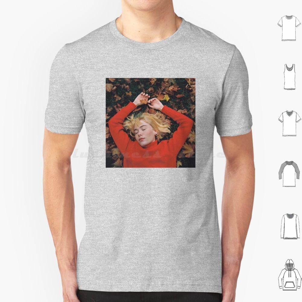 We Fell In Love In October T Shirt 6xl Cotton Cool Tee Girl In Red We Fell In Love In October Girl Music Indie Alternative