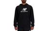 New Balance Logo Printed Drawstring Hoodie MT41501-BK