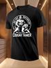 "Certified Cougar Tamer" Graphic Tshirt - Bold Black Prin...