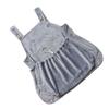 Large Space Plush Pet Sleeping Bag Adjustable Waist Strap Kitten Carrier Apron  for Cat Napping