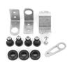Radiator Bolt On Bracket Kit Fit for Honda Civic EG DC2 EK 1992 2000 K Swapped Chassis