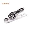 Lovely Plastic Music Book Page Musical Note Shape Clip Treble Clef Bookmark Musical Instruments