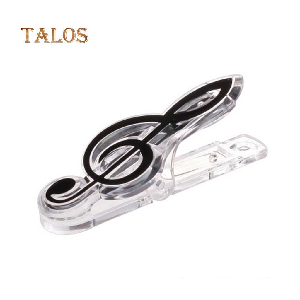 Lovely Plastic Music Book Page Musical Note Shape Clip Treble Clef Bookmark Musical Instruments