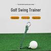Rotating Golf Rope Ball Swing Practice Device