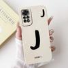 For Xiaomi Redmi Note 11 4G Case Cute Letters Soft Phone Cases For Redmi Note 11 S 11S Note11 4G Silicon Soft Cover 6.43"