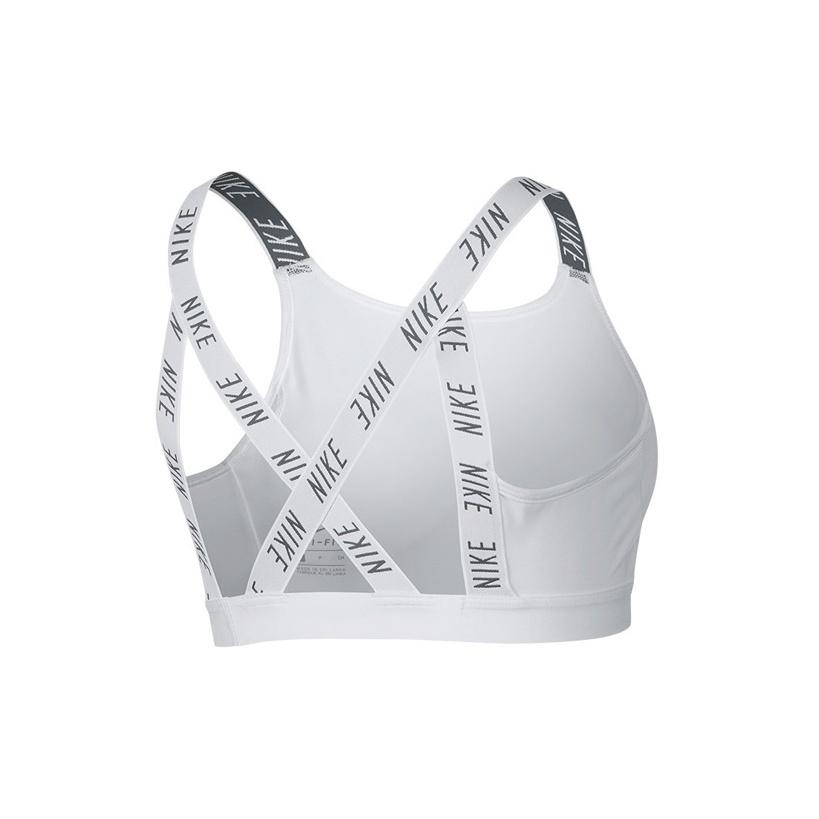 Nike Mittlerer Halt Sport-BH mit Kreuzrücken für Damen Unterwäsche Weiß BQ4809-100