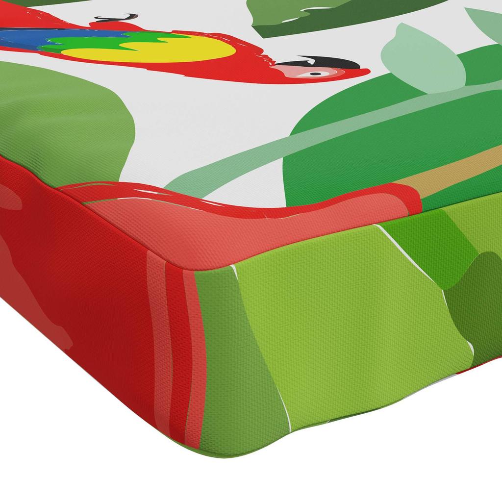 Bench Cushion SOEST 100percent Polyester Multicolor 200 X 40 X 5 Cm