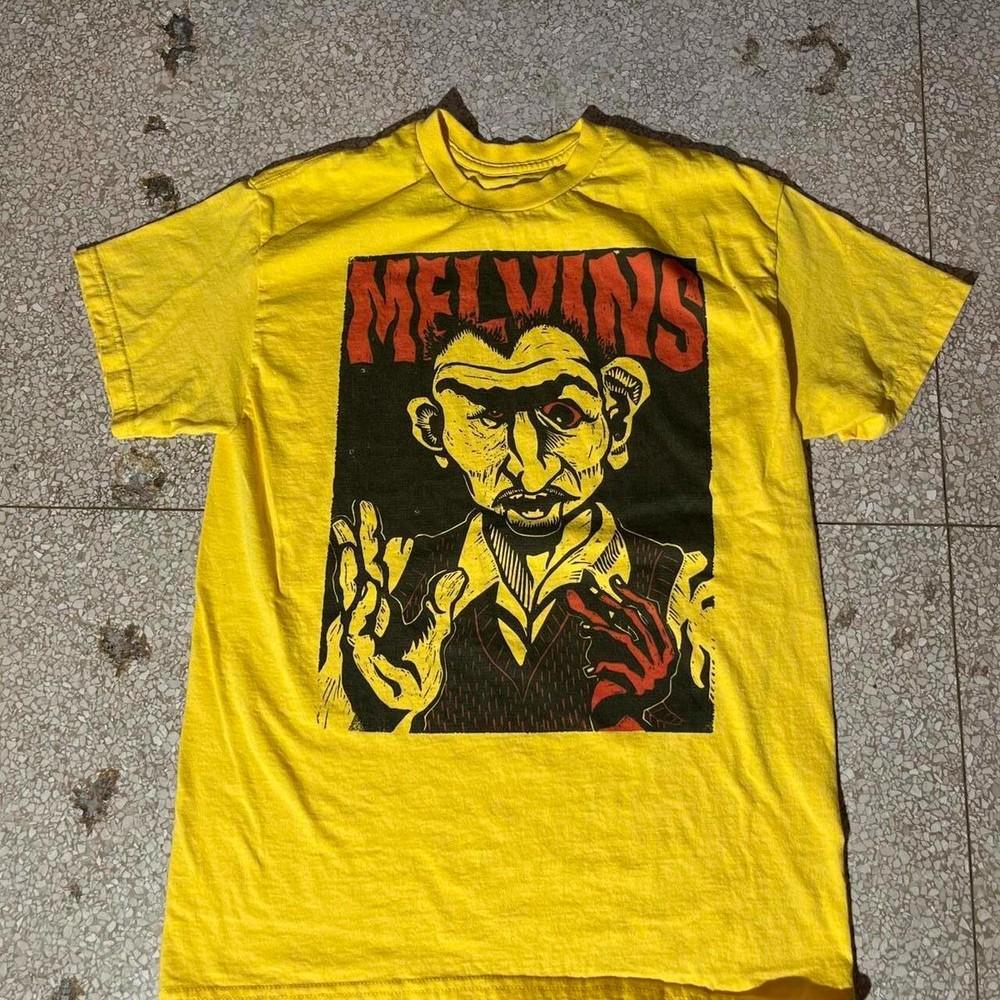 Vintage Melvins Band Cotton Yellow Shirt Unisex Concert S to 5XL BO171 Unisex T-Shirt XXXL