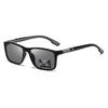Ultralight Sport Square Photochromic Anti-Blue Light Reading Glasses for Middle-Aged and Elderly