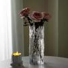 Large Luxury Transparent Glass Vase for Bamboo & Dried Flowers - Living Room Desktop Decoration