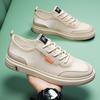 Summer Men Mesh Lightweight Sports and Casual Walking Shoes with  Pockets 2025 Breathable Flat Skate Shoes Zapatillas Hombre