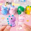 Portable Cute Cartoon Pencil Sharpener with Eraser for Primary Students - Stationery Gift