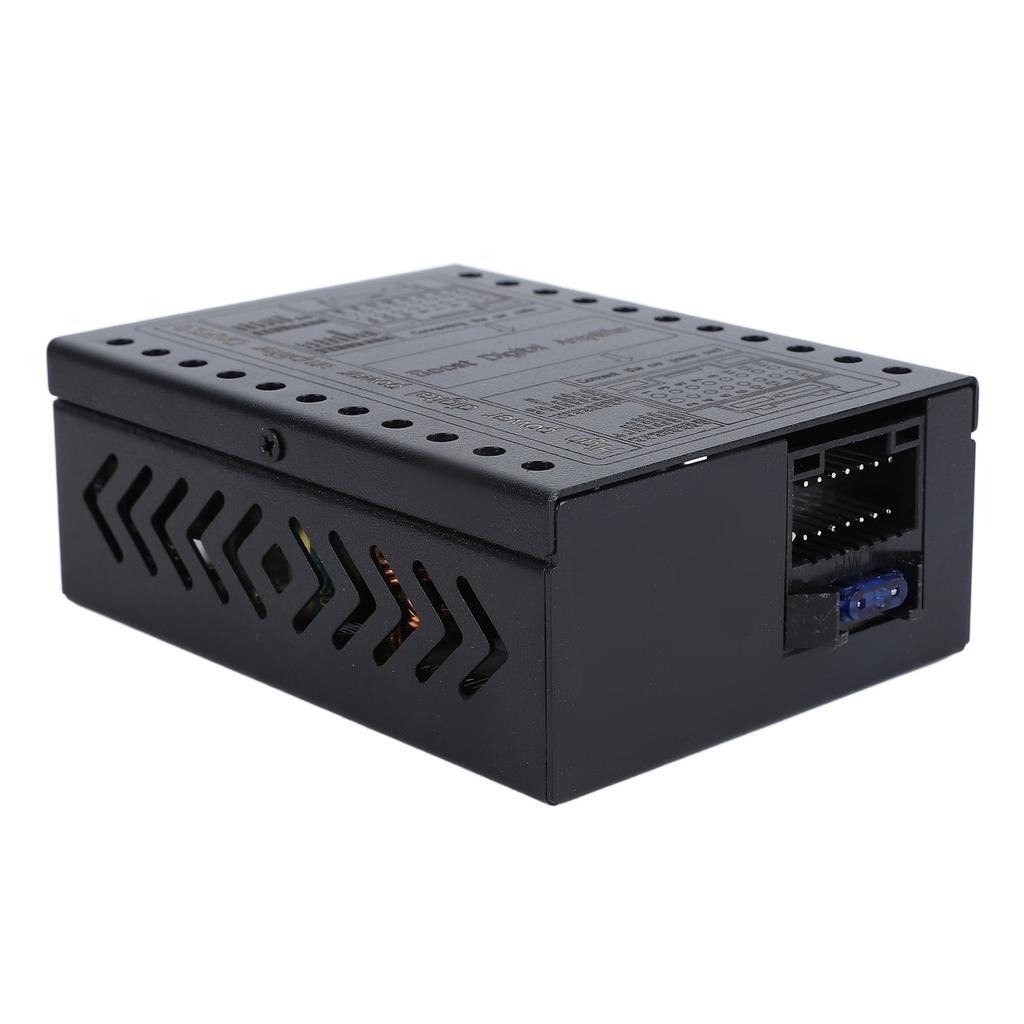 DC12V Car Amplifier 2 4 Ohm Stable Class AB Car DSP Amplifier Box for Car Sound Systems Matte Black