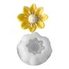 Flower Silicone Candle Molds Easy Demolding for Making Candle Soap Multipurpose Silicone Mould for Epoxy Resin Craft