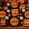 Paper Halloween Party Disposable Tableware Set Disposable Utensils Set Birthday Party