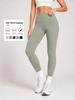 High-Waisted Peach Fitness Leggings for Women - Quick-Dry Yoga & Running Wear