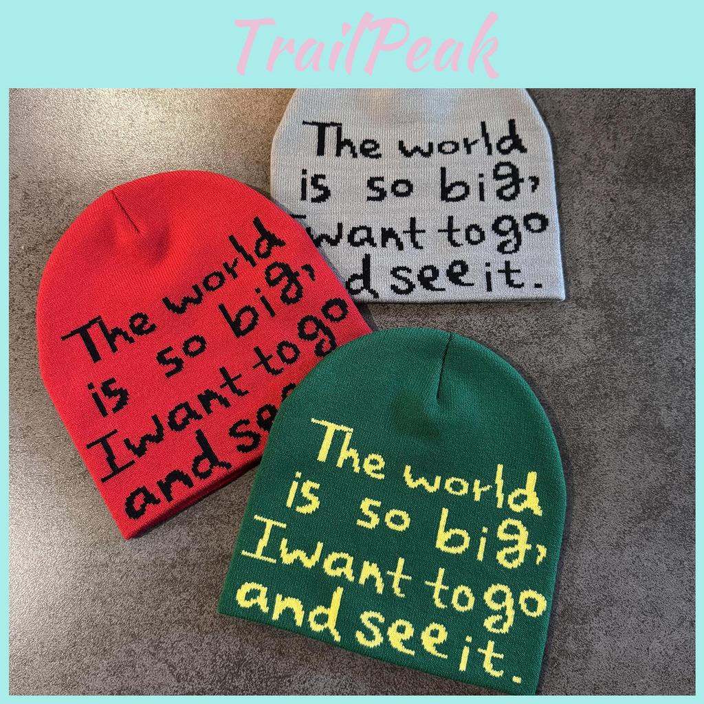 Fashion Knit Letter Cap For Unisex Winter Warmth And Windproof Protection Sun