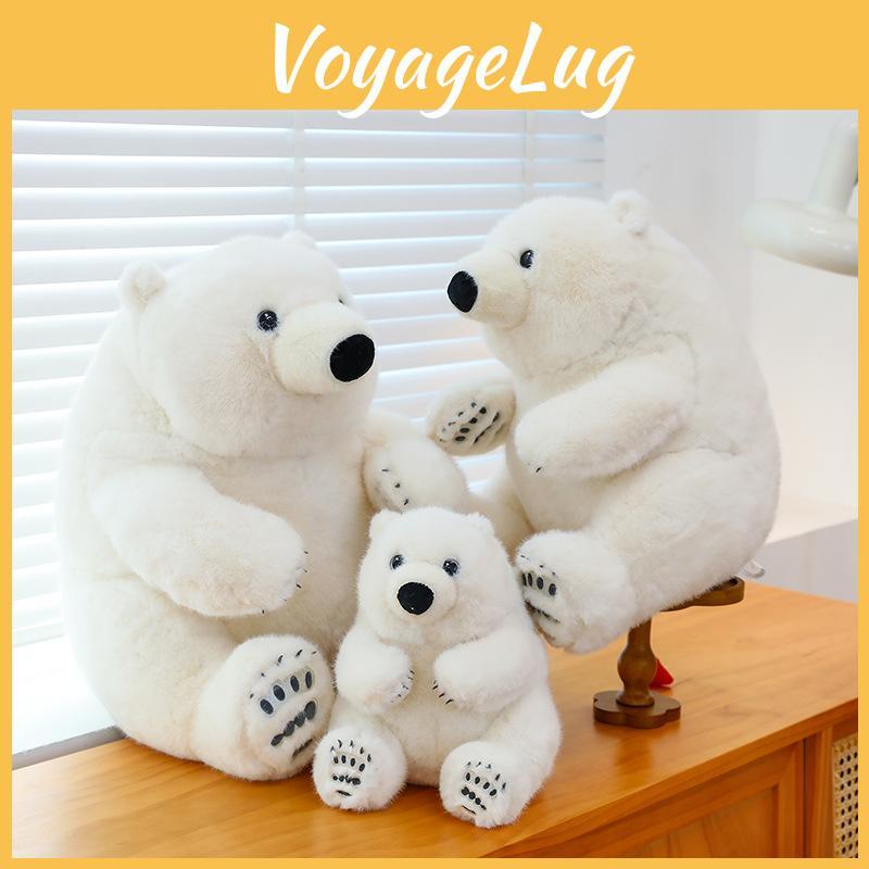 Polar Bear Plush Toy Children Birthday Festival Aquarium Gift Doll Cotton Pp