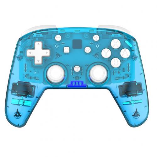 Transparent Wireless Bluetooth Vibration Game Handle Controller Gamer Console for Switch Pro Game console accessories