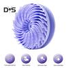 Silicone Shower Brush Scalp Massager Double-Sided Body Scrubber with Handle Hygienic 2-in-1 Body Scrub Bath Brush