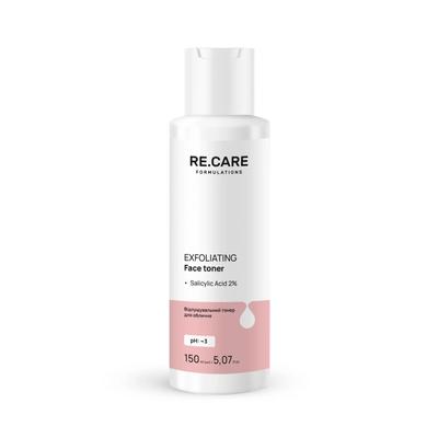Eksfolierende ansiktsvann RE.CARE 150 ml