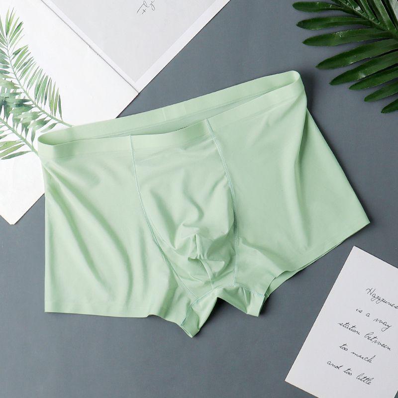 Zomer Heren IJszijde Naadloze Boxer Briefs - Ademend, Lichtgewicht, Jeugdig Design.