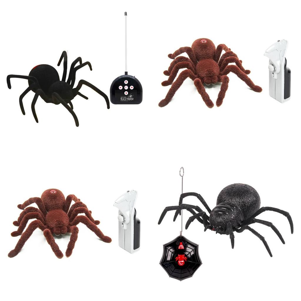 Remote Control Spider Toy With Plastic Material For Kids Age 7 To 14