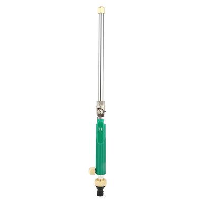 Spruzzatore d'acqua ad alta pressione Lavatrice Spruzzatore Strumenti per il lavaggio auto Getto d'acqua da giardino (verde)