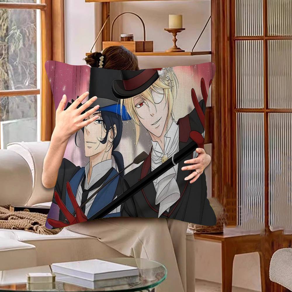 Anime M-Moriarty The Patriot Cushion Cover Polyester Sofa Cushions Decorative Throw Pillows Home Decoration Pillowcover