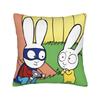 Simon Super Rabbit Pillow Covers Accessories Printing Cushion Cover Gift  Pillow Case Cover Home Multi-Size