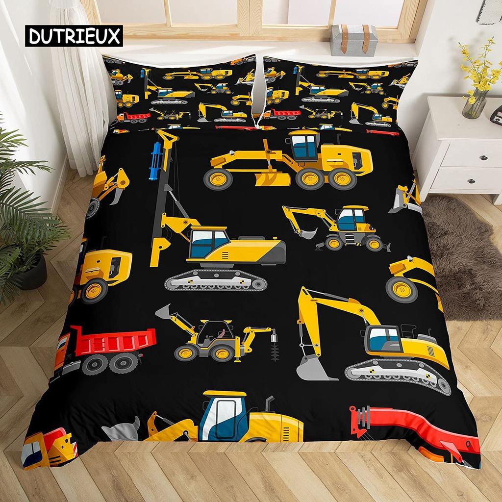 Totenkopf Bettbezug Set Einzelgröße Motte Gedruckt Gothic Stil Bettbezug, Zuckerschädel Muster Botanisches Florales Dekor Bettwäscheset