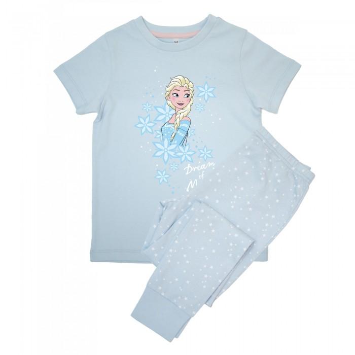 Frozen Girls Dream Of Magic Short-Sleeved Long Pyjama Set