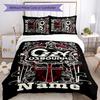3pcs Custom Name Rock Ozzy Osbourne Bedding Set Duvet Cover Closure Includes 1 Duvet Cover & 2 Pillowcases for All Seasons Bedroom Decor
