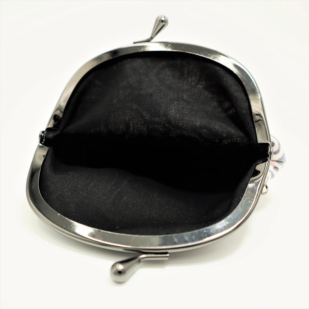 Maruzen Japanese Pattern Bleached Mountain Pattern 0 Wallet/Coin Case, 3.3-inch Clasp,