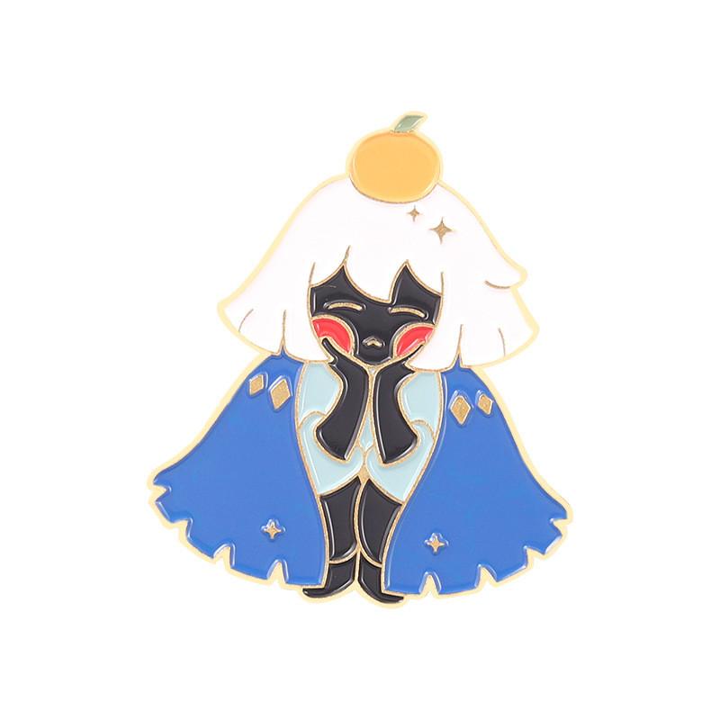 Cute Sky Encounter-themed Game Brooch Enamel Pin For Collectors And Fans