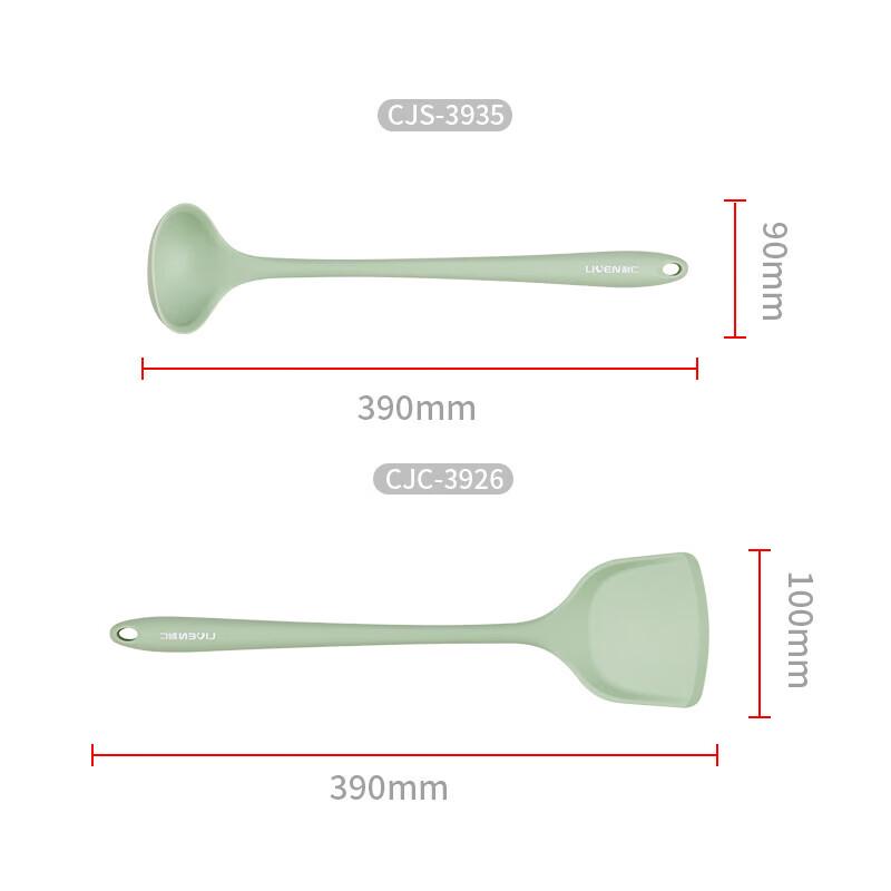 Liven GJTZ-2 Silicone Spatula Spoon Set