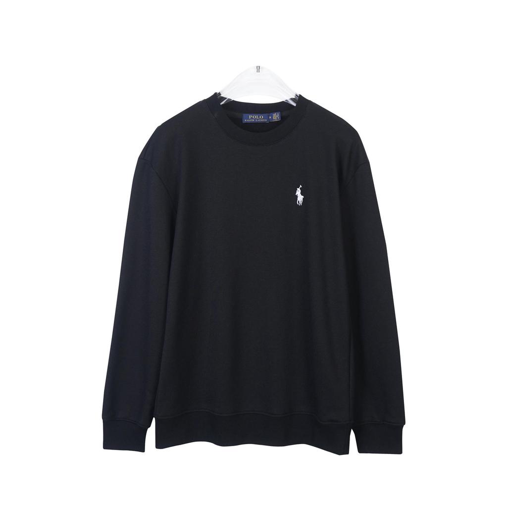Ralph Lauren Unisex Klassisches Pony-Logo Gestickter Pullover Sweatshirt - Lässiger Rundhalsausschnitt, Langarm
