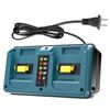 Dual Ports Charger Replacement for Makita 18V Battery Charger Compatible for Makita 11.1V-18V Li-ion Battery BL1811 BL1811 BL181