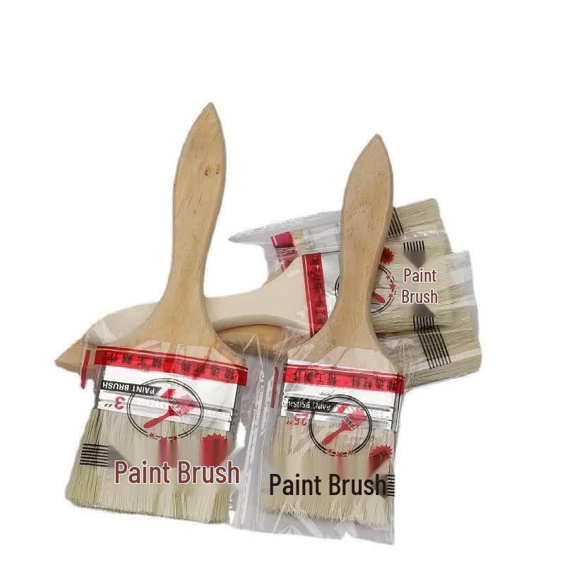 

3-inch Medium Bristle Paint Brush Set