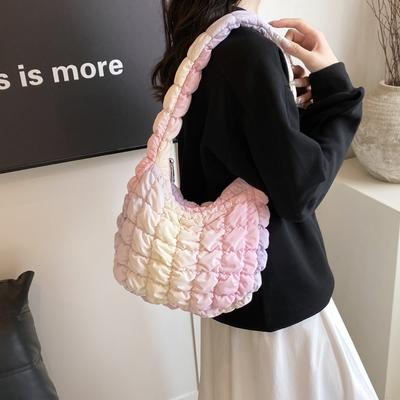 Moda Nuvem Bolsas para Mulheres Outono Novas Alta Qualidade Macio Bolsas de Axila Grande Capacidade Bolsa de Ombro Versátil Tote