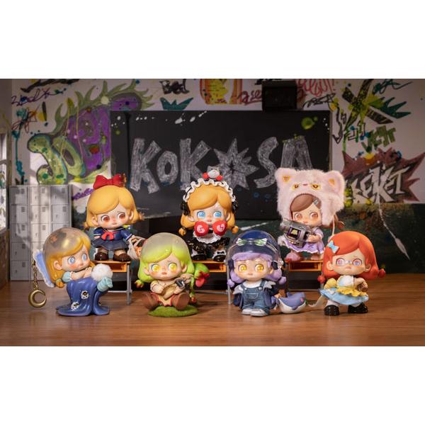 KOKOSA K.O.GIRLS Series Trading Figures 6-Piece Box by JOTOYS In Stock