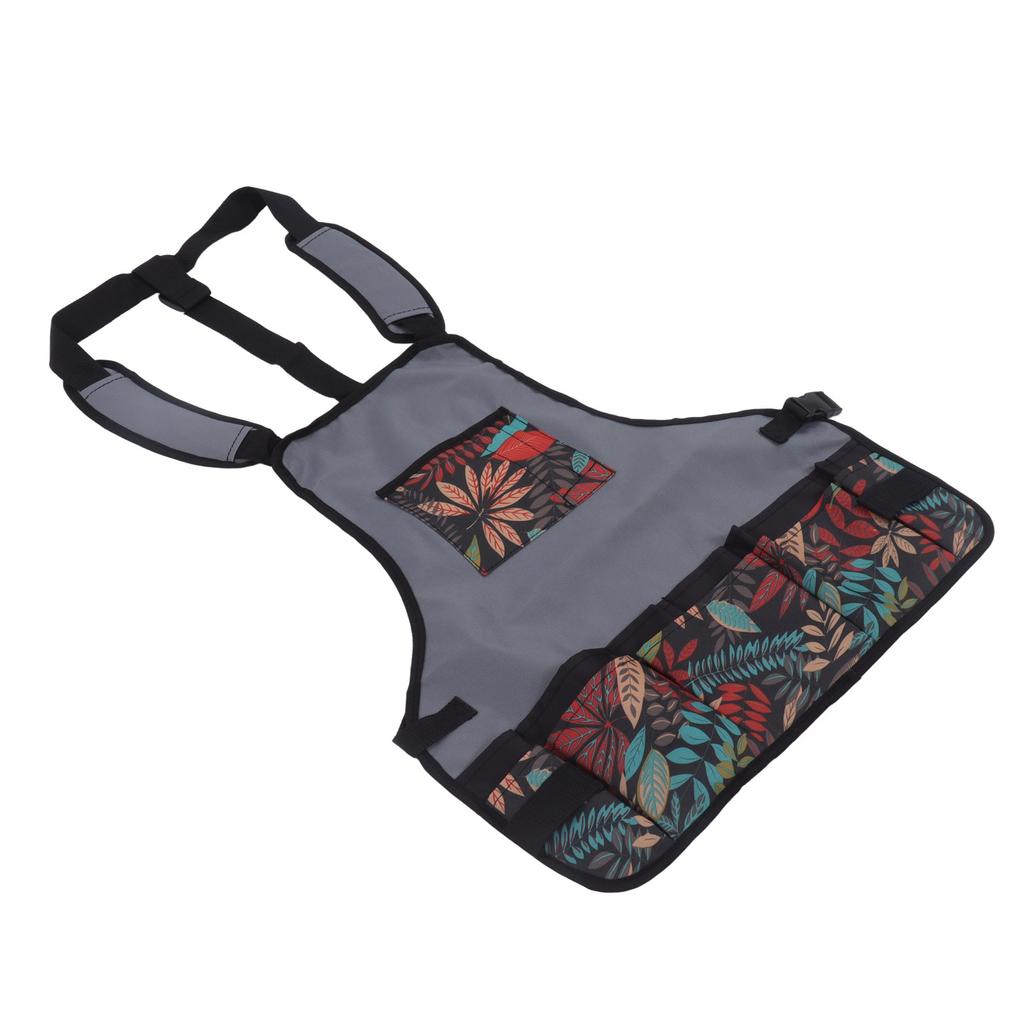 Tool Apron Durable Comfortable Heavy Duty Tool Apron with Pockets for Kitchen Garden