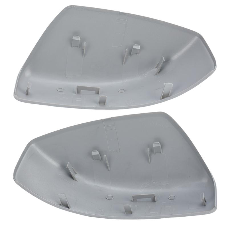 Rearview Mirror Cover Cap For Nissan Sentra 2013 2014 2015 2016- US Version Moonlight Silver With Buckle Car Accessories