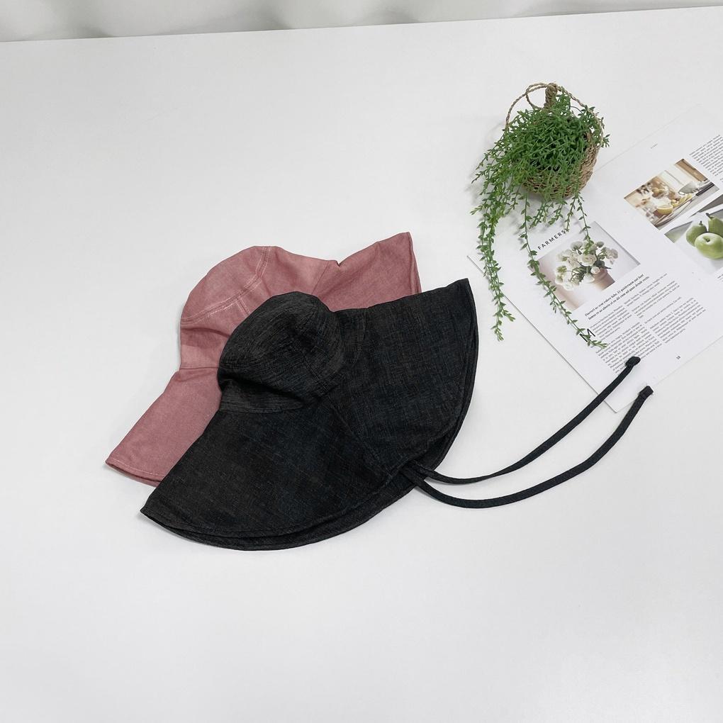 Women's and Men's Daily Wide Big Brim Bucket Hat