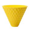 Keramik-Kaffeefilter ekubo für 2 bis 3 Tassen, gelb, ek-00004, erforderlich, kein Papierfilter, leicht zu reinigen [Hasamiyaki],