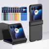 Harte Hülle mit Hautgefühl für Motorola Razr 60 Pro 50 40 Ultra Razr + 2024 2025 Vollschutz Scharnier Bonbonfarbe Mattes Rückcover