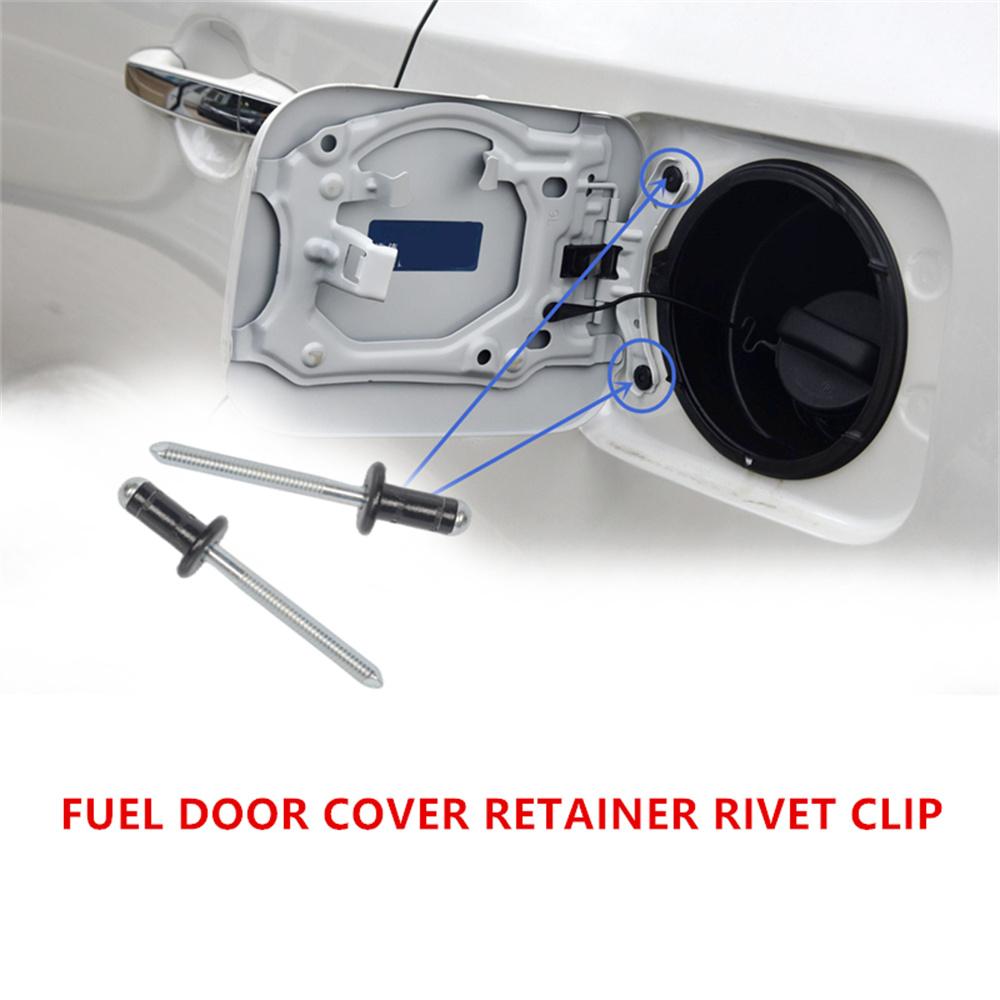 

2Pcs Fuel Door Lid Cover Rivet Retaining Clips For Toyota Tacoma 2005-2021 0521Tac