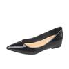 Finger Seam Temperament Shallow Mouth Women's Shoes Centimeter Pointed Inner Height Increase Single Shoes Women's Versatile Commuting Sexy Dew