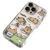 Cartoon guinea pig suitable for iphone11promax mobile phone case cute thickened transparent apple 11 anti-drop 11/11
